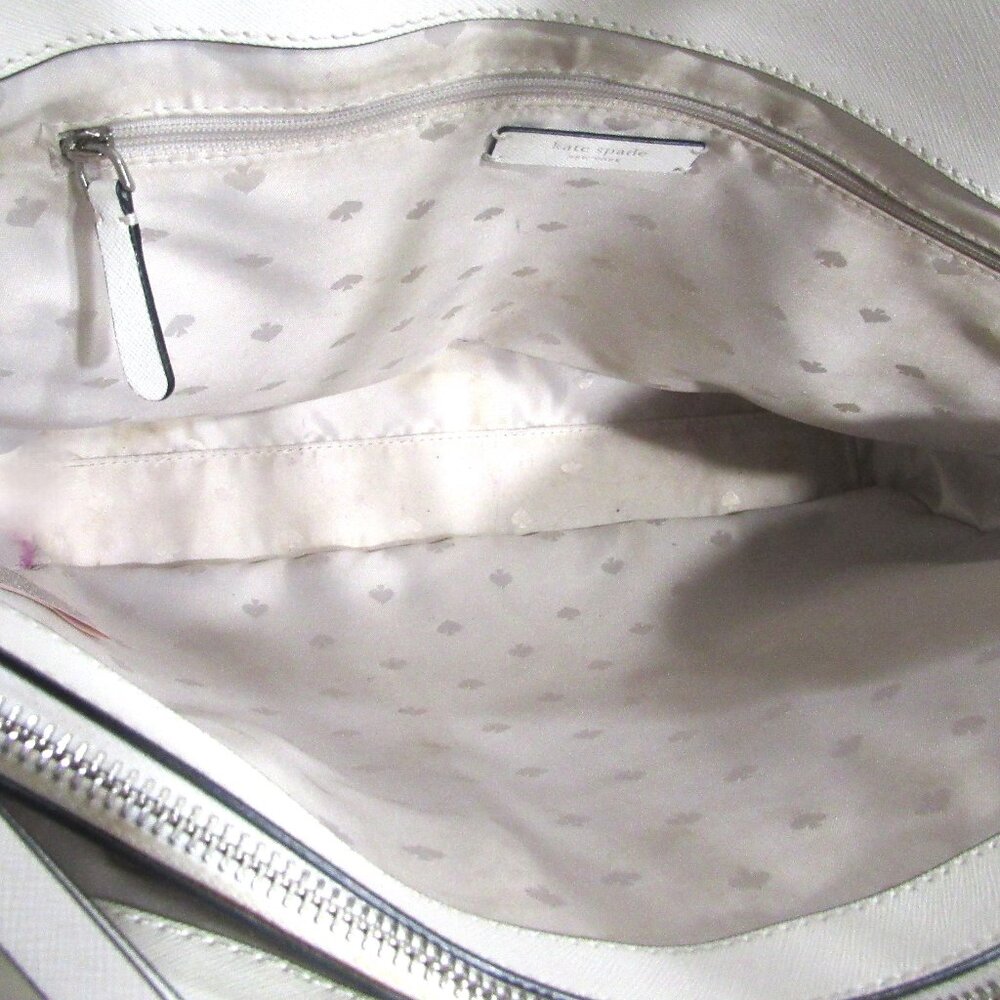KATE SPADE LARGE LAVENDER CAMERON BAG TOTE "LOTS OF POCKETS" SECRETARY BAG - Picture 15 of 16